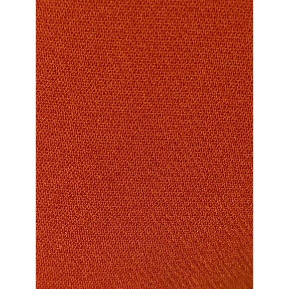 Rachel Zoe Shift Ruffle Shift Dress Size 10 Orange Sleeveless Wear up or down - Picture 4 of 9